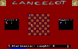 Lancelot The Computer Game atari screenshot
